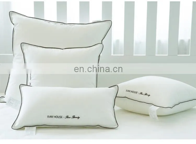 RAWHOUSE square cotton 100 white throw pillow insert cushion insert