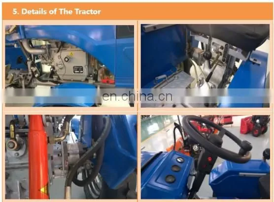Chinese 15HP 2wd agricultural belt transmission tractors made in China