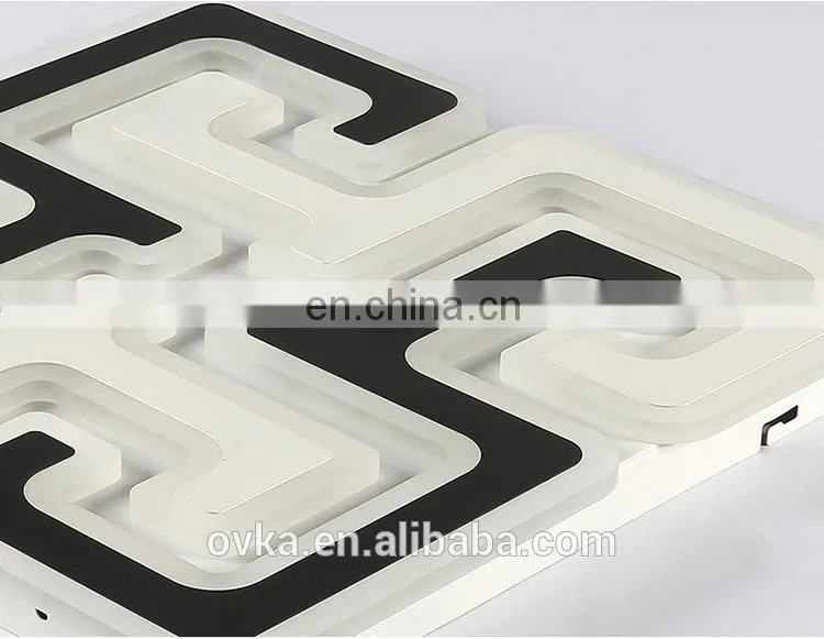 Simple household acrylic led ceiling light