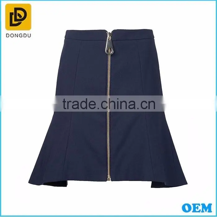 New fashion Navy blue mini skirts wholesale clothing factory
