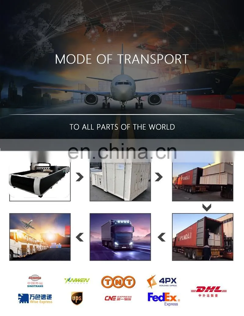 Ready to ship metal sheet and pipe laser cutting machine