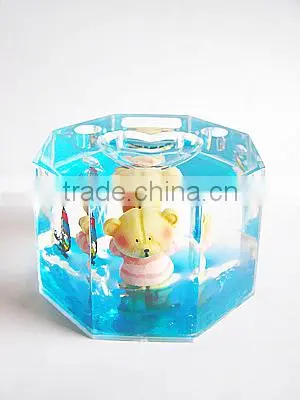 Wholesale Promotional Heart Shaped Snow Globe for Christmas