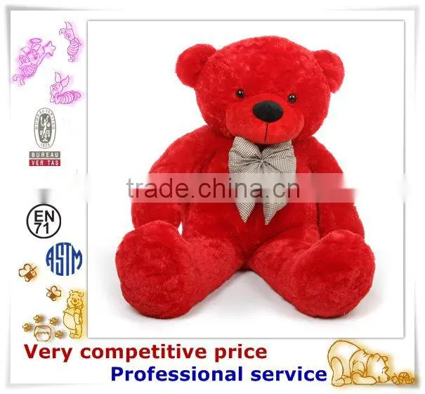 Custom production animal plush toy big bear toy