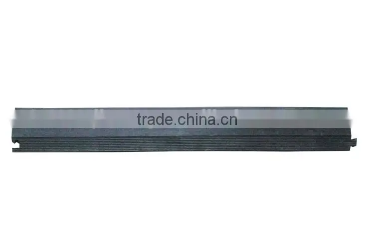 Lower Factoty Price 1040*220*35mm Soft Flexible 1 channels Rubber cable protector ramp