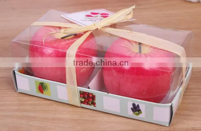 alibaba express popular christmas decorative apple candles