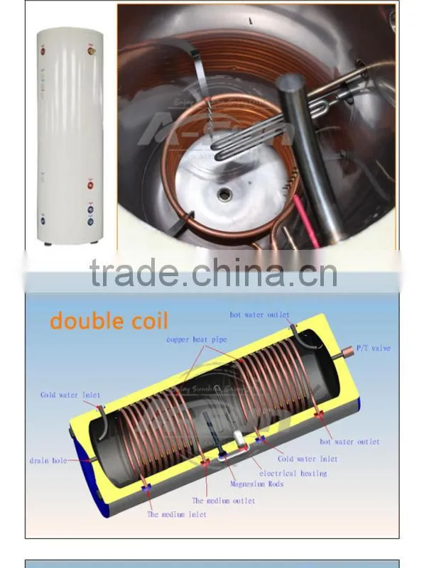 balcony small solar water heater