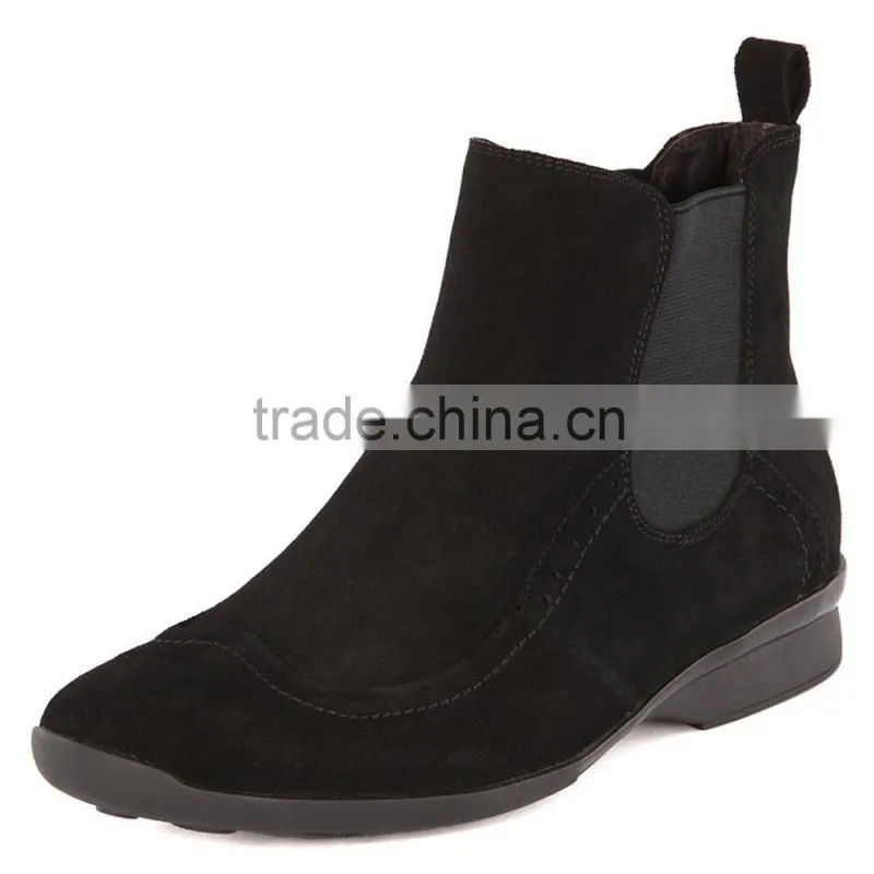 Genuine suede cow leather for shoes, boots