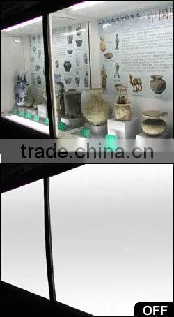 Low Opaque -transparent electronic smart window glass with high technical