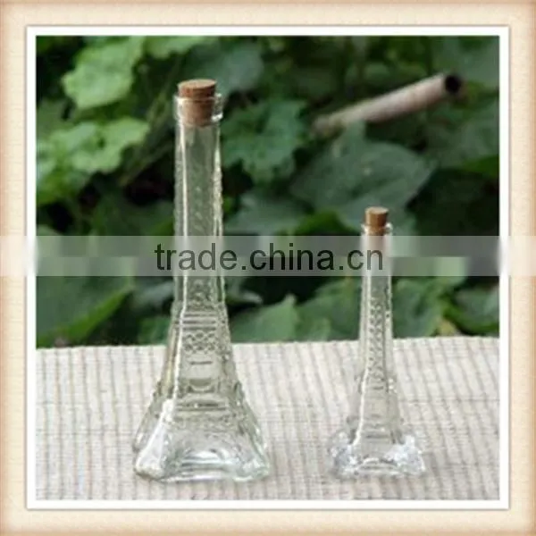 Tall galss vases