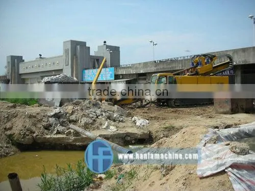 HFDP-15L hydraulic horizontal drilling tool with pipe rack, laying of electricity/comminications cable