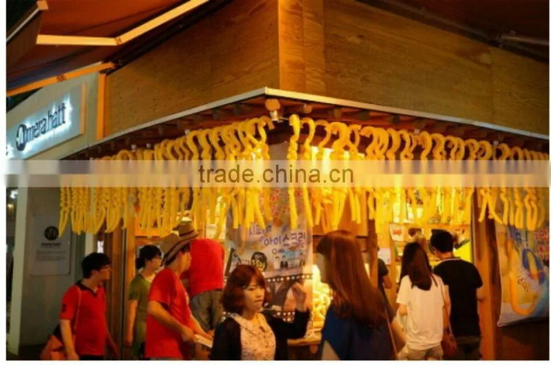 2016 carton fair recommend corn expanding machine for ice cream snack
