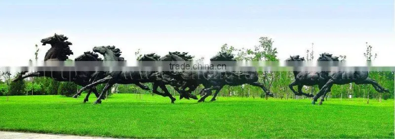 perfect large bronze horse sculpture