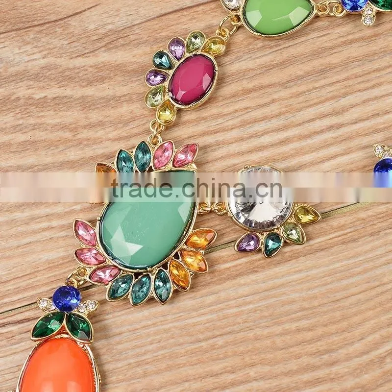 Luxury Multicolor Statement Necklaces Fashion Necklaces 2016
