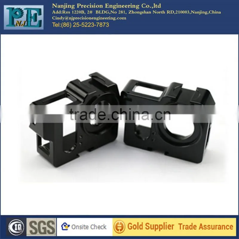 Custom precision plastic cnc machining camera housing