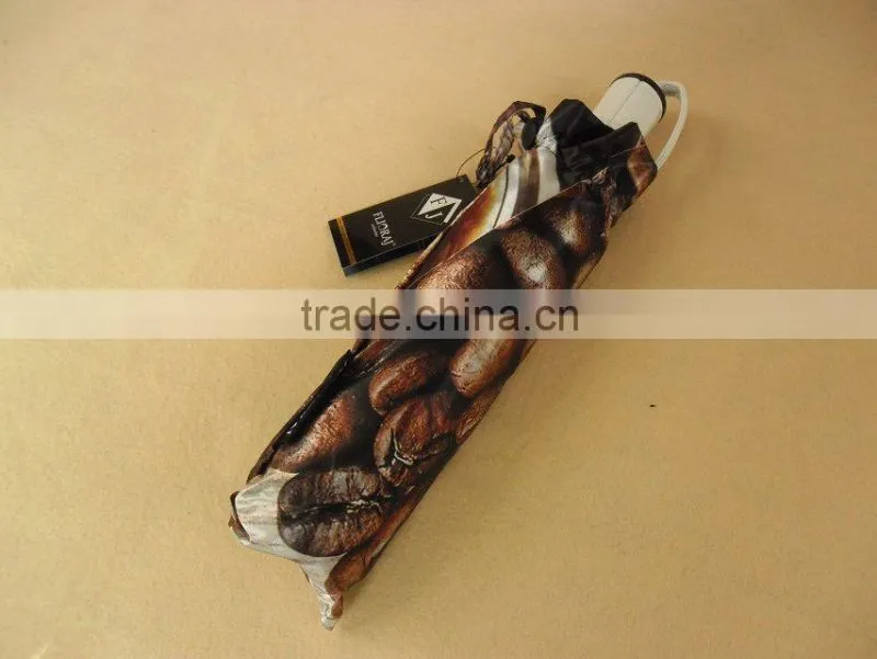 3 folding umbrella with automatic open and close