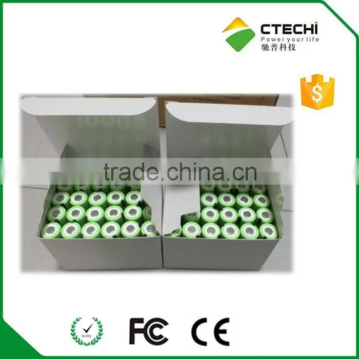 E-vehicle lithium battery NCR18650PF 2900mAh 3.6V rechargeable power type battery, 10A high drain battery