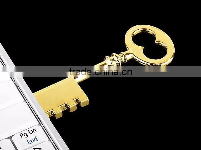 Best Wedding gifts, key shape design key usb flash 4gb 8gb