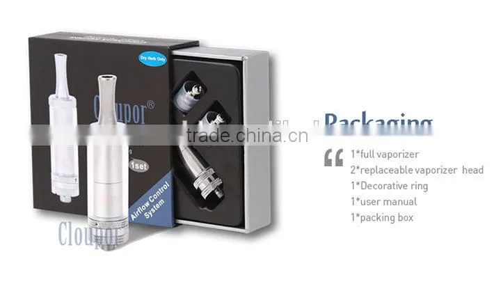 2014 hot air flow control self cleaning cloupor cloutank m4