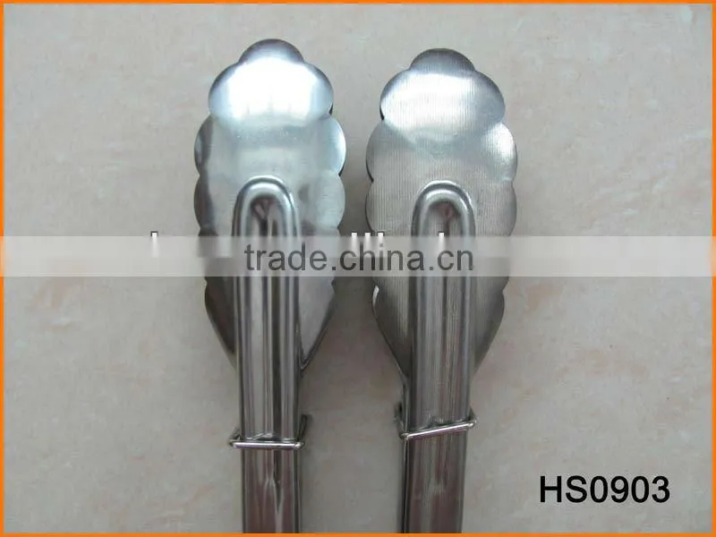 HS0903 9" Stainless Steel Tong
