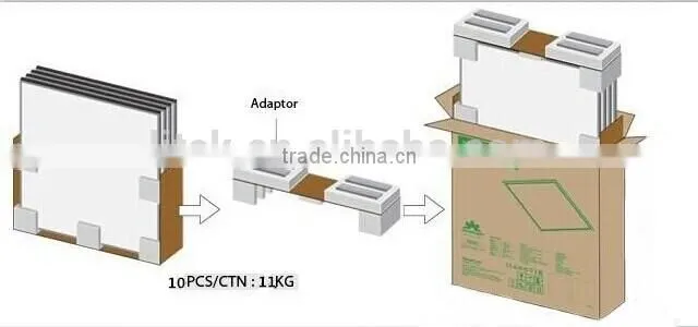 led light panel square led light housing