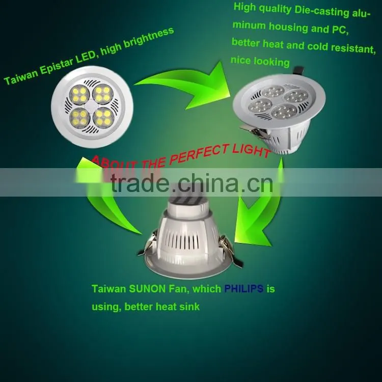 Hot and new 2016 led lights home decor lamp 30w led COB downlight