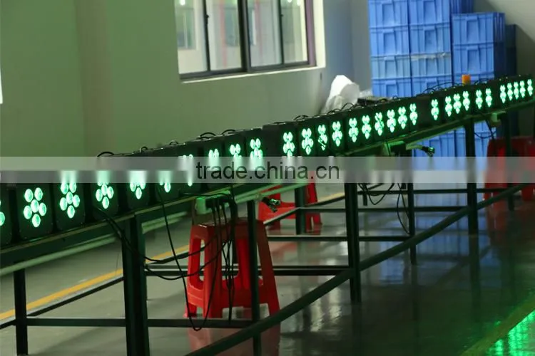 LED 6pcs 4in1 RGBW LED Outdoor &Indoor RGBW Wireless Dmx Disco Light LED Par Light for Nightclub LED Par Can Light