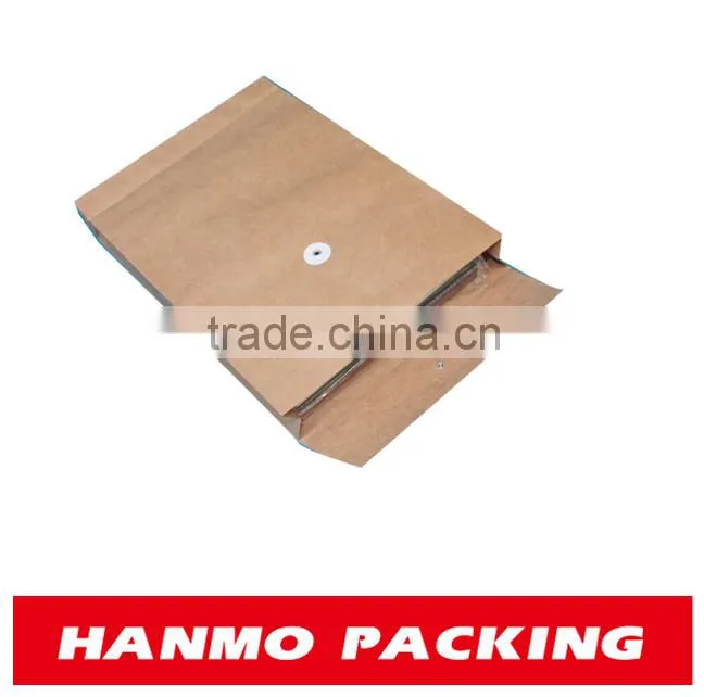 Custom made Bag for documents mail letter shape paper bag