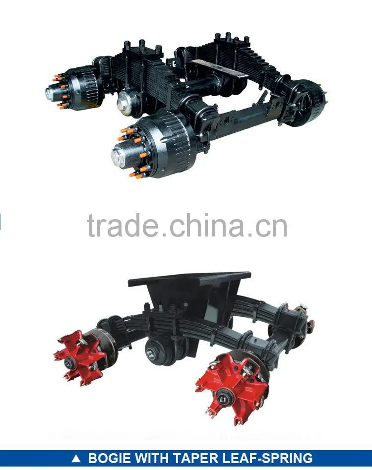 bpw 40t spoke bogie for trucks & trailers