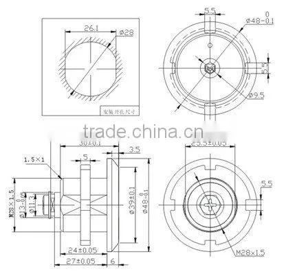 Safe Lock Cylinder