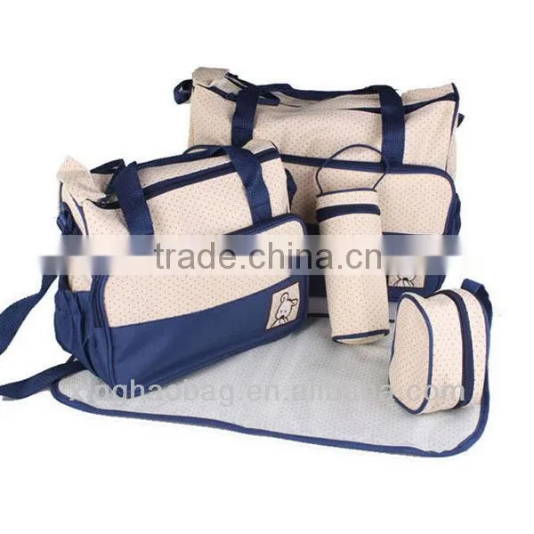 5 piece baby changing bag set baby nappy changing bag set diaper bag