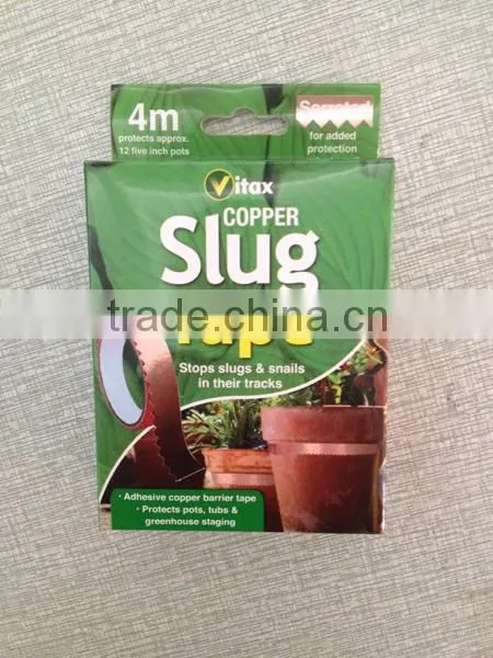 Custom Serrated Snail & Slug Copper Tape Barrier
