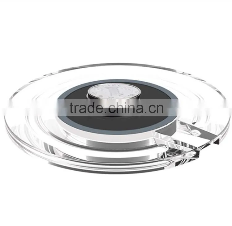 REYON private model transparent universal mobile phone wireless charger for Samsung ,iphone
