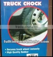 rubber wheel chock holder