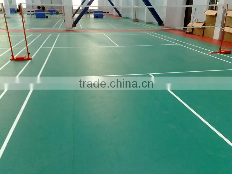 PVC SPORT FLOORING / PVC WOOD FLOORING / IMITATING WOOD FLOORING