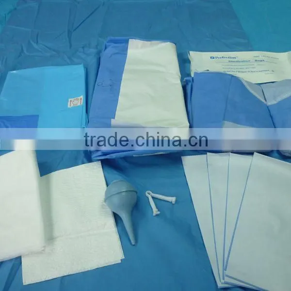 Surgical caesarean set