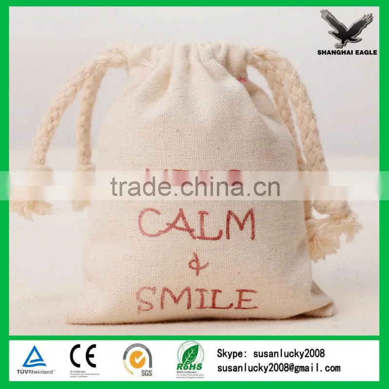 China Shanghai Custom Cotton Jewelry Packing Pouch