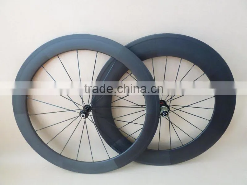 combo carbon wheels clincher 60mm front 88mm rear bicycle wheelset ruedas carbono