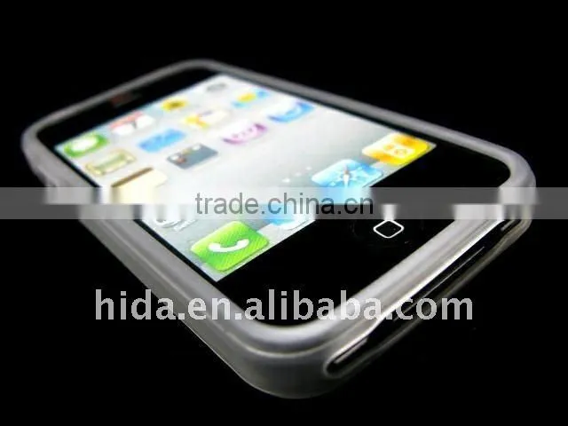 for iphone 4 case bumper case for iphone 4 4G ,for iphone 4 bumper case,Rubber Hard silicone case with various color