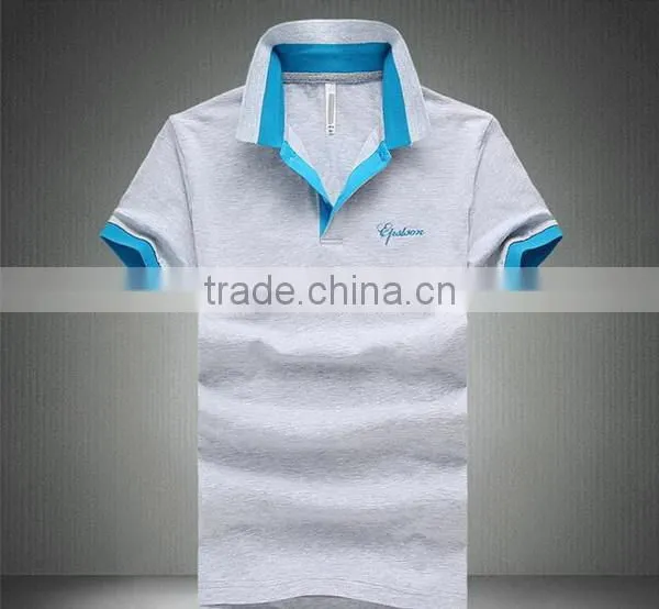 New new coming striped men's two color polo shirts