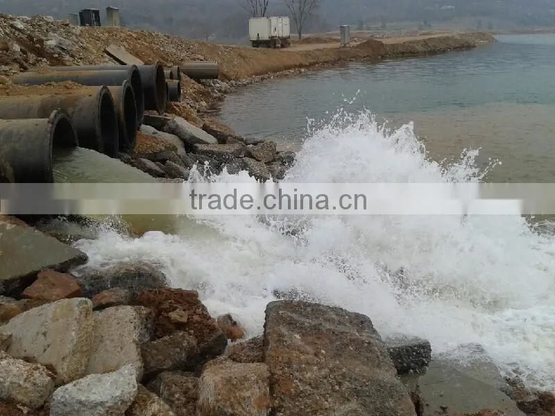 Axial flow sump pump for pond