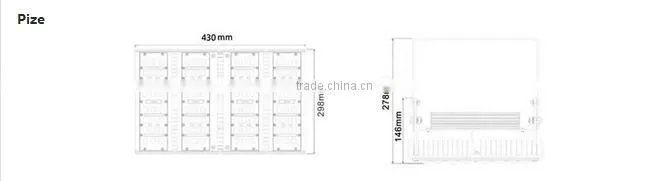 80w 120w waterproof IP65 ,MW Driver module LED tunnel light 90W,CE approved
