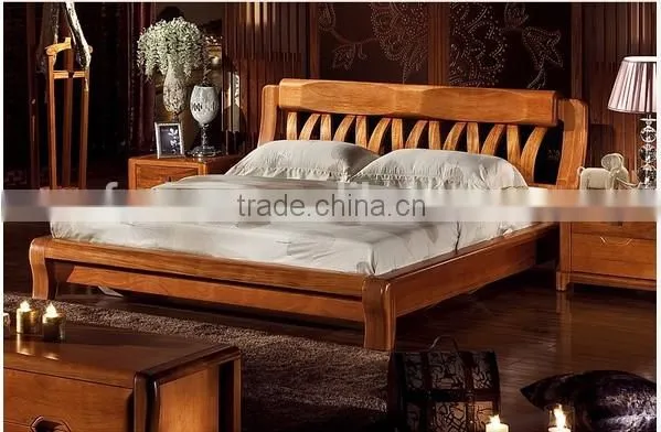elegant solid wood furniture / hot selling bedroom furniture for sale cp3105