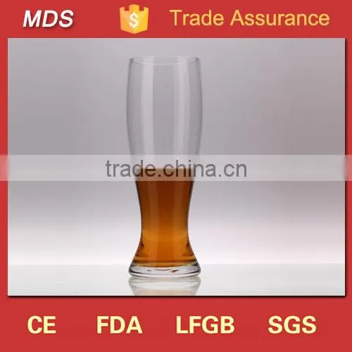Drinking glass blowing crystal bohemian wine glass with blue stem