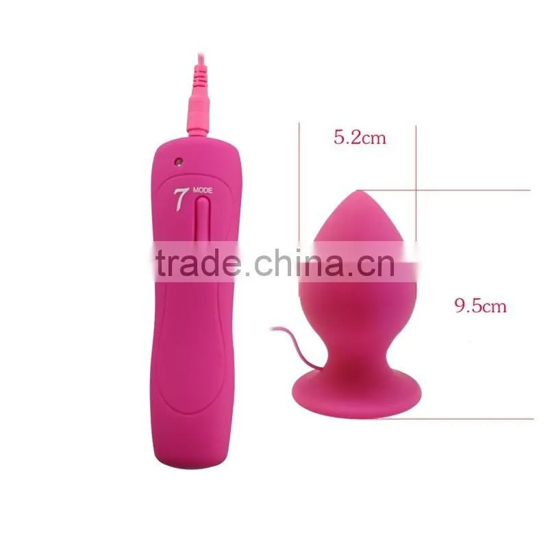 Hot selling Peacyh Vibrating Anal Plug,Silicone Anal Toys, Anal Vibrator For Women