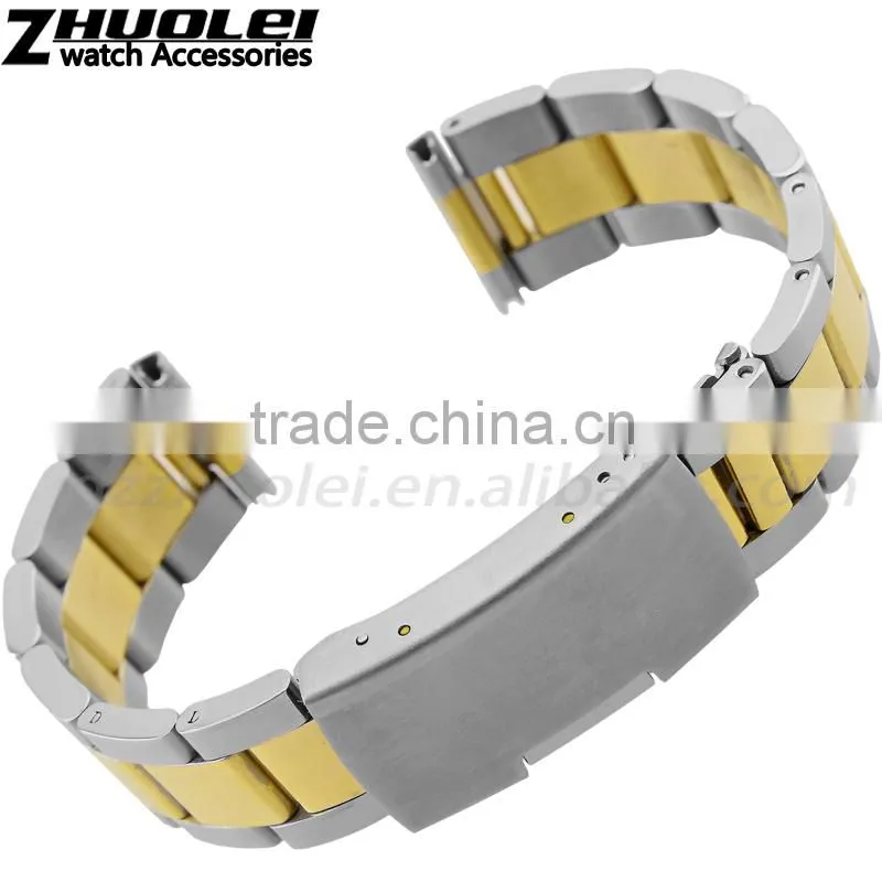 18|19|20|21|22|23mm Stainless steel bracelet wristbands waych band