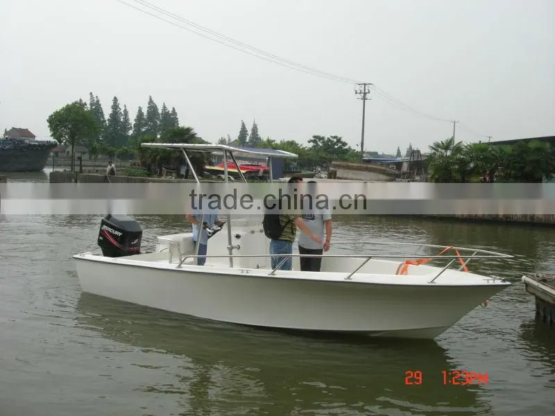 white HA600 Yacht boat
