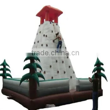adults outdoor climbing wall, inflatable rock climbing wall, high quality inflatable climbing walls