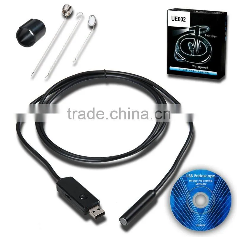 USB Snake Scope waterproof Photo Video Endoscope Inspection Camera Borescope