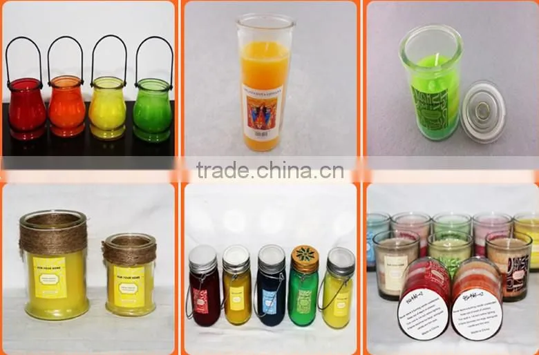 scented candles glass jar hot sale