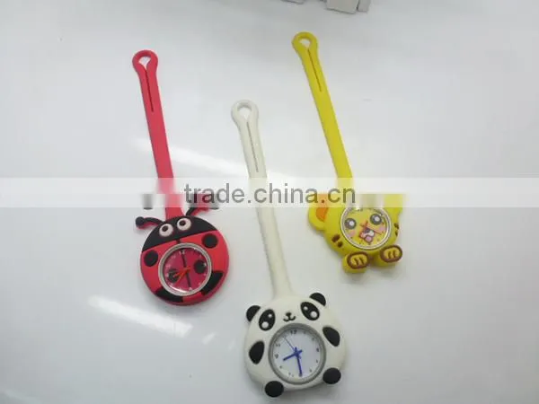 cute cartoon design silicone pocket nurse watch patent